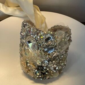 Wedding bracelet DOLORIS PETUNIA vintage